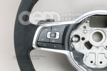 Multifunkčný volant (koža) volant čierna/blesková červená (3)