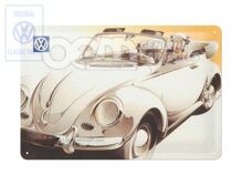 plechová plechová značka VW Cabrio