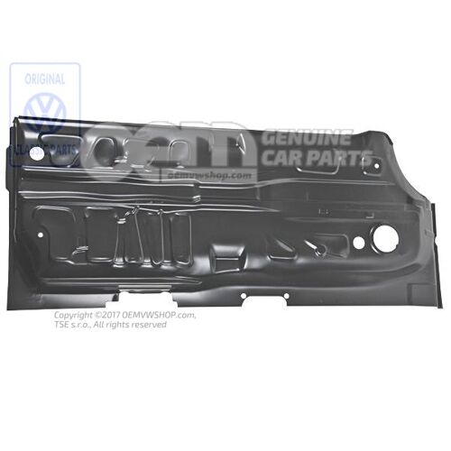 Čiast. diel - podlahový plech