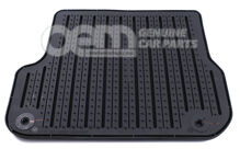 1 sada podložiek pod nohy (gumová) saténová čierna (7)