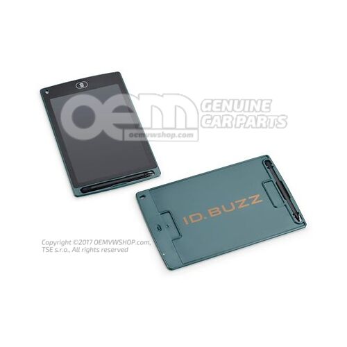 1T3087213 LCD writing tablet, Petrol, ID. Buzz Collection