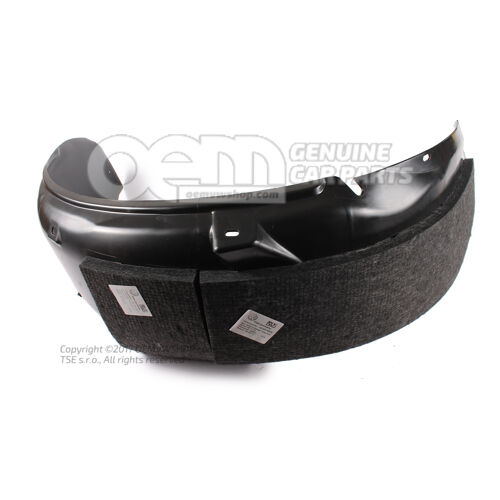 Plast krytu podbehu kolesa