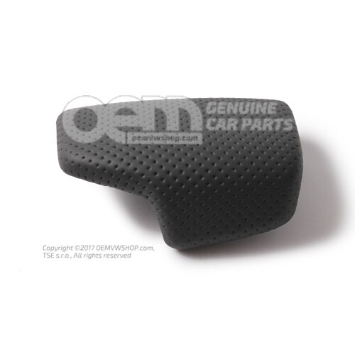 Rukoväť páky voliča, horná časť duše (čierna)