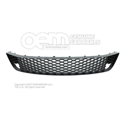 Mriežka odvetrávania saténová čierna