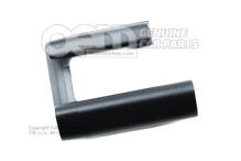 Kryt na vodiacu lištu saténový čierny