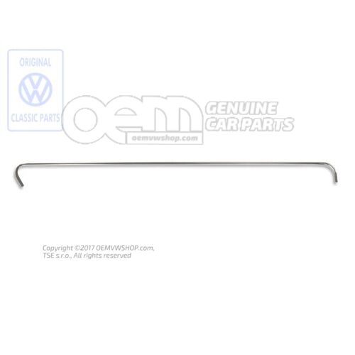 Polovica ozd. rámu pre sklo dverí