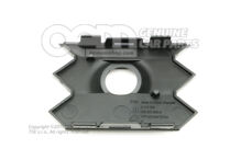 Ozdobná lišta nárazníka saténová čierna (1)