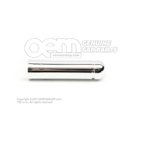 Gombík pre uzamykaciu tyč chróm