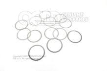 1 súprava nastavov. podložiek