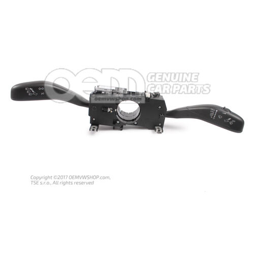 Riadiaca kol. kombinovaný vypínač saténová čierna