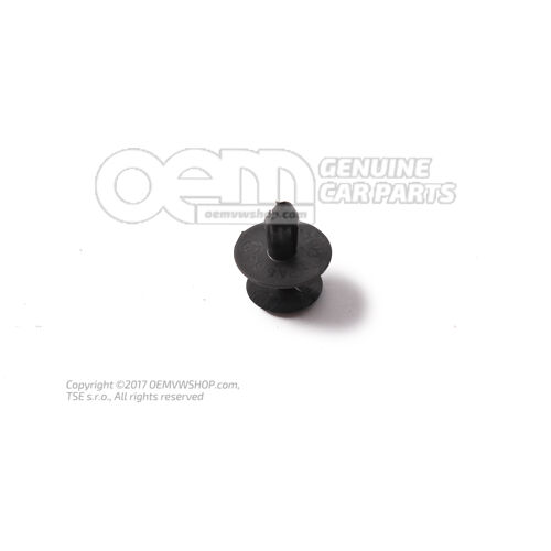 Clip saten black