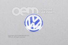 Znak VW svetlá strieborná / modrá / biela