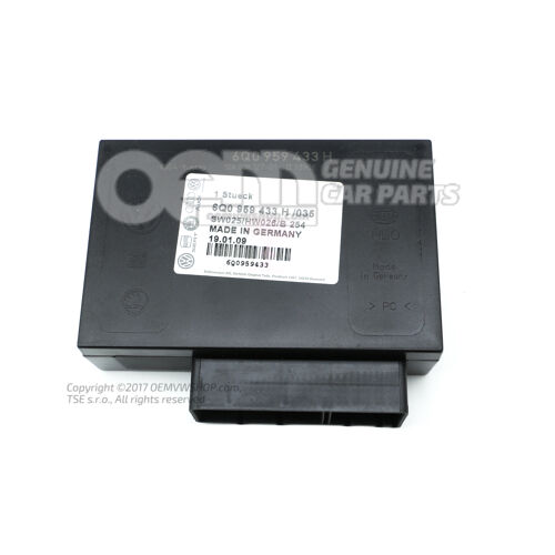 Centrálna riadiaca jednotka pre pohodlný systém