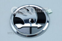 Znak SKODA čierna / chróm Škoda Citigo 1S