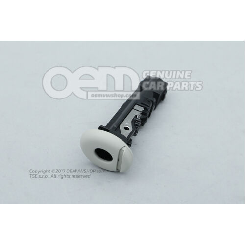 Vodítko s tlačidlom pre nastaviteľnú opierku hlavy Jemný krém 85H886920A 1LX