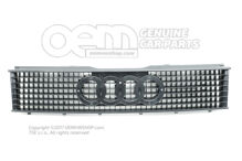 Maska chladiča saténová čierna