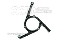 Konzola pre ventilátor chladiča saténová čierna (1)