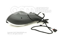 Kryt vonkajších spätných zrkadiel Satin black - ľavostranné riadenie 2GC857507P 9B9 (1)