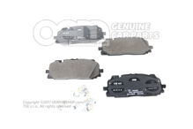 1 súpr. brzd. obložení pre kotúčovú brzdu 4K0698151S