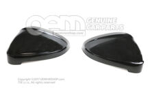 1 sada líšt pre karbónové kryty vonkajších zrkadiel