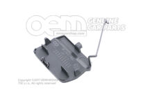 Kryt na ťažné oko saténový čierny (1)