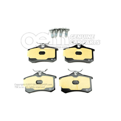 1 súprava brzd. obložení pre kotúčovú brzdu           'ECO'