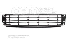 Maska chladiča saténová čierna / vysoký chróm (1)