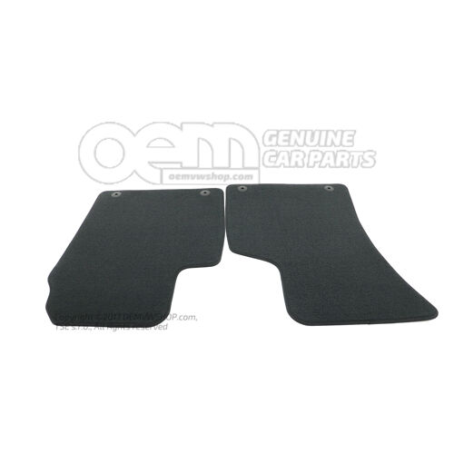 1 sada kobercov (textil) soul (čierna) Audi TT / TTS Coupe / Roadster 8N
