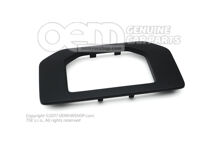 Clona pre vnútorné ovládanie saténovo čierna 7C0827699A9B9