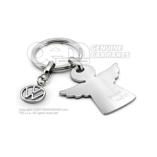 7T1087010 Key tag, Silber, Schutzengel, Heritage Kollektion