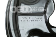 Krycí plech pre brzdový kotúč (2)