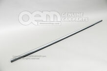 Tesnenie štrbiny okna s ozdobnou lištou hliníková Audi Q7 4M