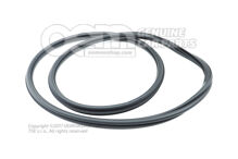 Tesnenie dverí vo vnútri saténovo čierna 6F9867367G9B9