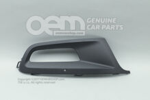 Krycia časť na nárazník saténová čierna