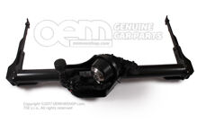 Tow hitch, swivel-type and installation kit - electrical parts for trailer operation (reduced fan performance) 80A092157B (2)