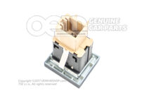 Tlačidlo uzávierky diferenciálu čierna/biela Volkswagen Amarok 2H 2H2941435E REH (2)