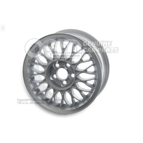 Chrómovaný hliníkový ráfik