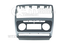 Clona pre spínač sivá-metalická