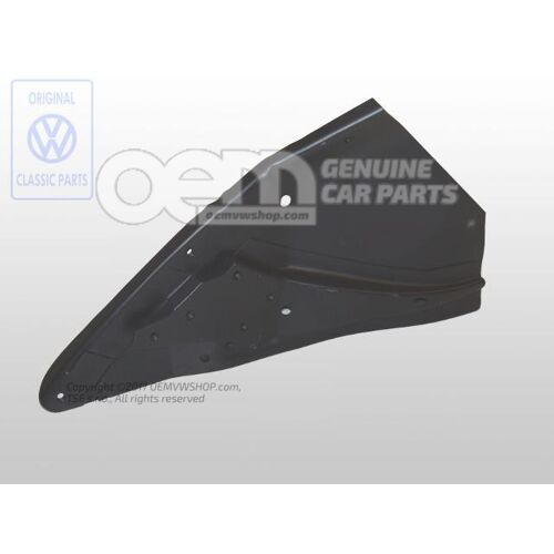 Plech na opravu koncového hrotu bočných dielov