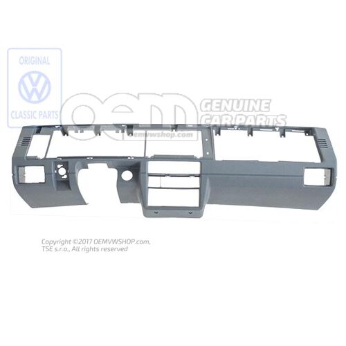 Palubná doska sivá modrá