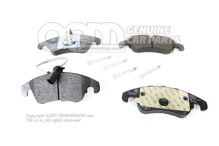 1 sada brzdových doštičiek pre kotúčovú brzdu 4GD698151C 1 sada brzdových doštičiek pre kotúčovú brzdu 4GD698151C