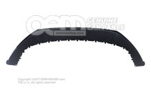 Spojler saténový čierny