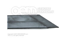 Ozdobná lišta rohového dielu pre sklo dverí