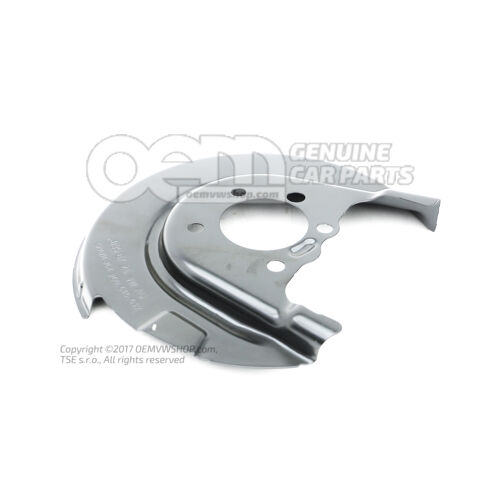 Krycí plech pre brzdový kotúč 2Q0615612