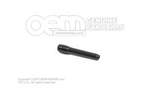 Knob for locking rod satin black 1H0837187A 01C Knob for locking rod satin black 1H0837187A 01C