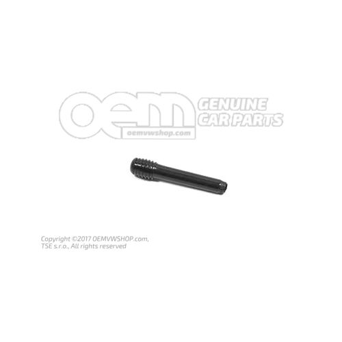 Knob for locking rod satin black 1H0837187A 01C