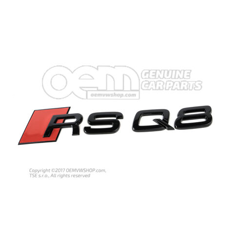 Nápis čierna-lesklá 4M8853740AT94