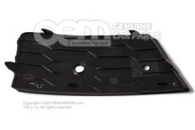 Kryt hmlového svetla saténový čierny Škoda Octavia 5E (1)