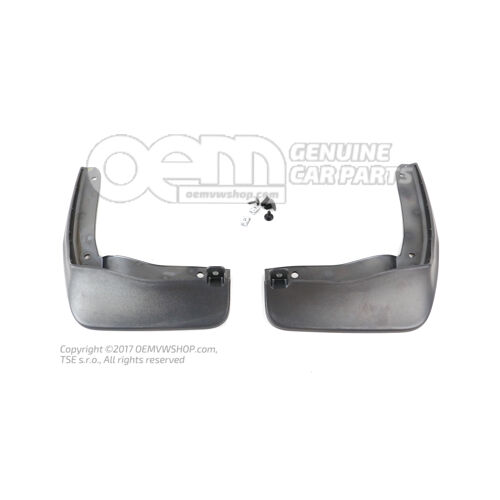5E3075111A 1 set: mud flaps (left and right) front