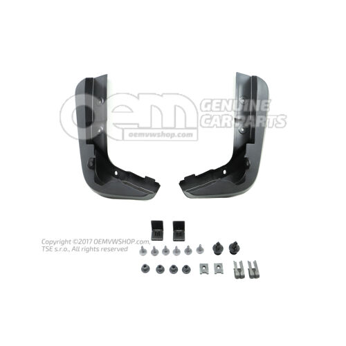 1 súprava lapačov nečistôt vľavo a vpravo